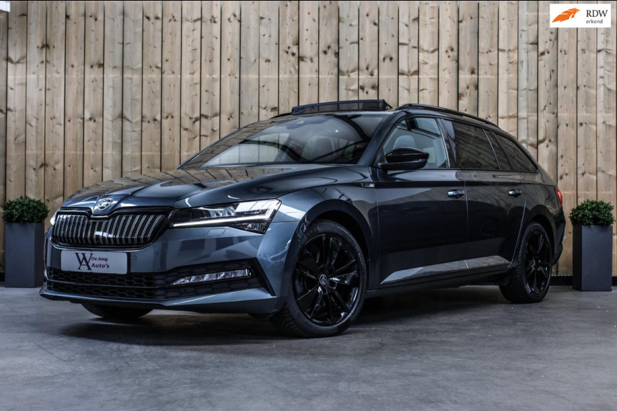 Škoda Superb Combi 1.4 TSI iV Sportline *Pano*360 Camera*Memory*Virtual*