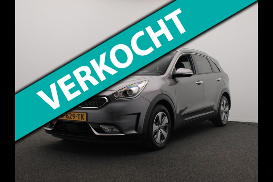 Kia Niro 1.6 GDi Hybrid DynamicLine Trekhaak Navigatie 1/2 Leder
