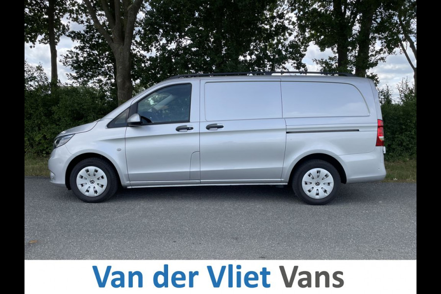 Mercedes-Benz Vito 114 CDI E6 Automaat Lang BPM Vrij! Lease €398 p/m, Airco, Navi+Camera, PDC V+A, Aluca inrichting, 2 schuifdeuren, Onderhoudshistorie aanwezig