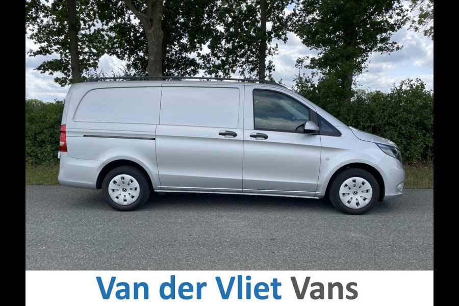 Mercedes-Benz Vito 114 CDI E6 Automaat Lang BPM Vrij! Lease €398 p/m, Airco, Navi+Camera, PDC V+A, Aluca inrichting, 2 schuifdeuren, Onderhoudshistorie aanwezig