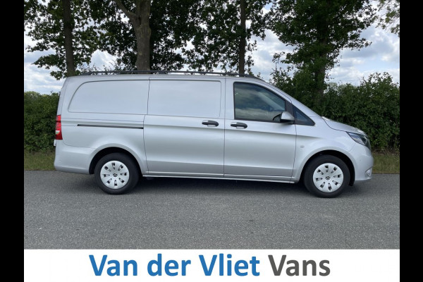 Mercedes-Benz Vito 114 CDI E6 Automaat Lang BPM Vrij! Lease €398 p/m, Airco, Navi+Camera, PDC V+A, Aluca inrichting, 2 schuifdeuren, Onderhoudshistorie aanwezig