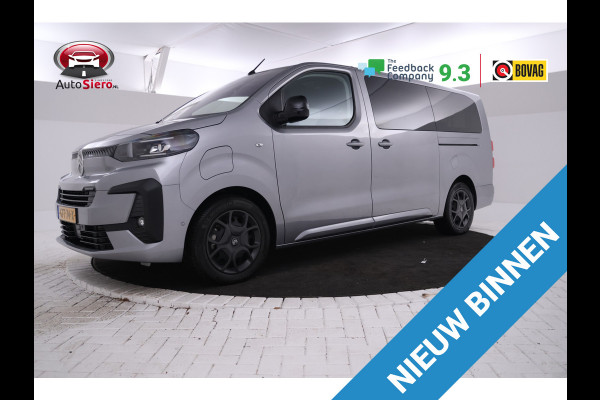 Citroën Ë-Spacetourer 75kWh L2 Nieuwe bus! 9 Persoons, Apple carplay