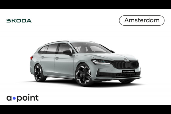 Škoda Superb Combi Sportline Business PHEV 1.5 TSI 204 pk 6 versn. DSG | Dynamic chassis control| Panoramadak | Lichtmetalen velgen 19 inch | Travel assist plus | Canton soundsystem
