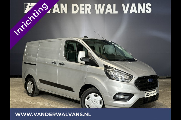 Ford Transit Custom 2.0 TDCI 131pk L1H1 Inrichting Euro6 Airco | Navigatie | Android Auto | LED Cruisecontrol, Stoelverwarming, Verwarmde voorruit, Parkeersensoren, Bijrijdersbank