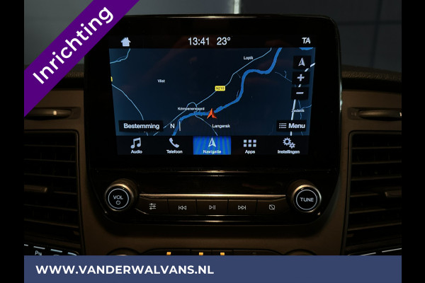 Ford Transit Custom 2.0 TDCI 131pk L1H1 Inrichting Euro6 Airco | Navigatie | Android Auto | LED Cruisecontrol, Stoelverwarming, Verwarmde voorruit, Parkeersensoren, Bijrijdersbank