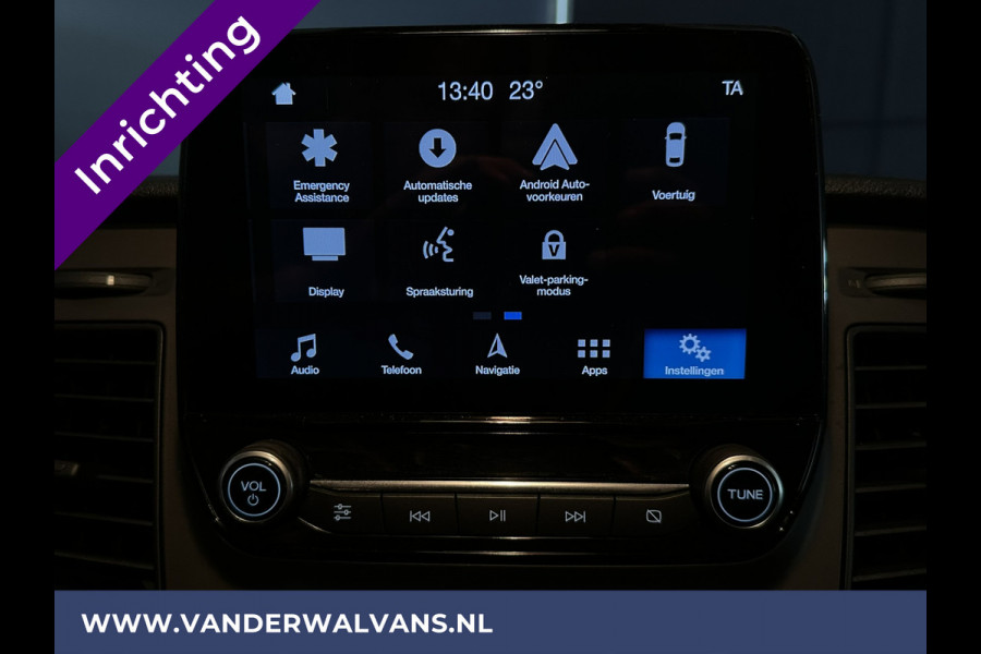 Ford Transit Custom 2.0 TDCI 131pk L1H1 Inrichting Euro6 Airco | Navigatie | Android Auto | LED Cruisecontrol, Stoelverwarming, Verwarmde voorruit, Parkeersensoren, Bijrijdersbank