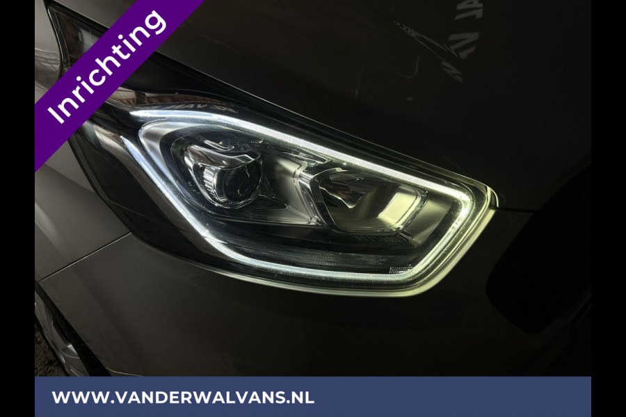 Ford Transit Custom 2.0 TDCI 131pk L1H1 Inrichting Euro6 Airco | Navigatie | Android Auto | LED Cruisecontrol, Stoelverwarming, Verwarmde voorruit, Parkeersensoren, Bijrijdersbank