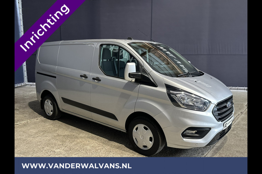 Ford Transit Custom 2.0 TDCI 131pk L1H1 Inrichting Euro6 Airco | Navigatie | Android Auto | LED Cruisecontrol, Stoelverwarming, Verwarmde voorruit, Parkeersensoren, Bijrijdersbank