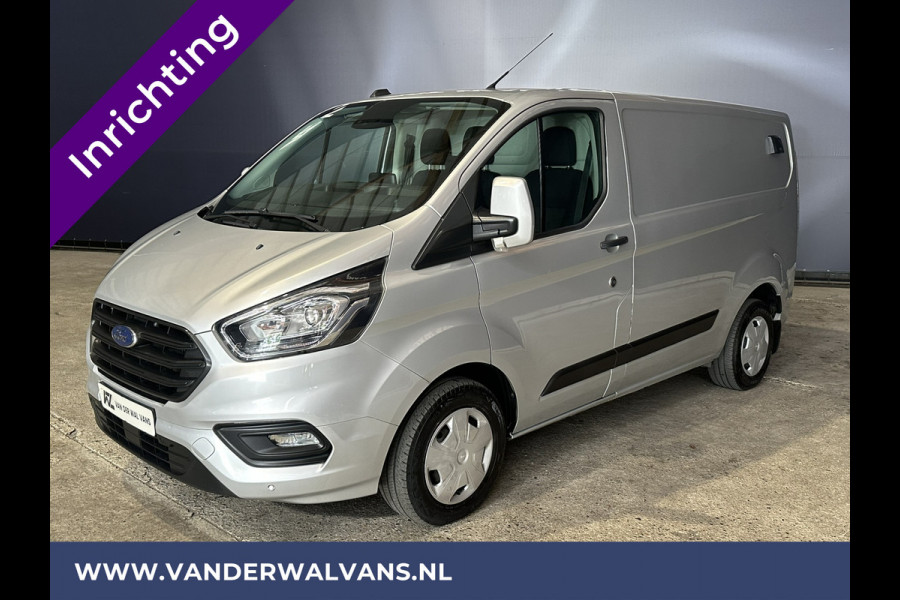Ford Transit Custom 2.0 TDCI 131pk L1H1 Inrichting Euro6 Airco | Navigatie | Android Auto | LED Cruisecontrol, Stoelverwarming, Verwarmde voorruit, Parkeersensoren, Bijrijdersbank