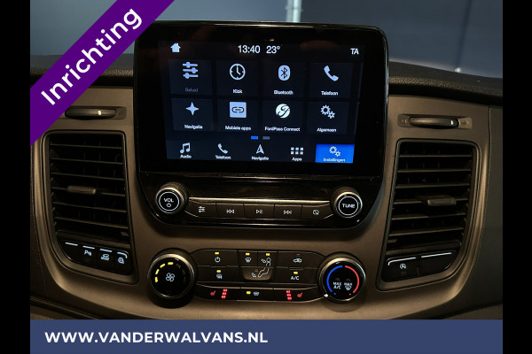 Ford Transit Custom 2.0 TDCI 131pk L1H1 Inrichting Euro6 Airco | Navigatie | Android Auto | LED Cruisecontrol, Stoelverwarming, Verwarmde voorruit, Parkeersensoren, Bijrijdersbank