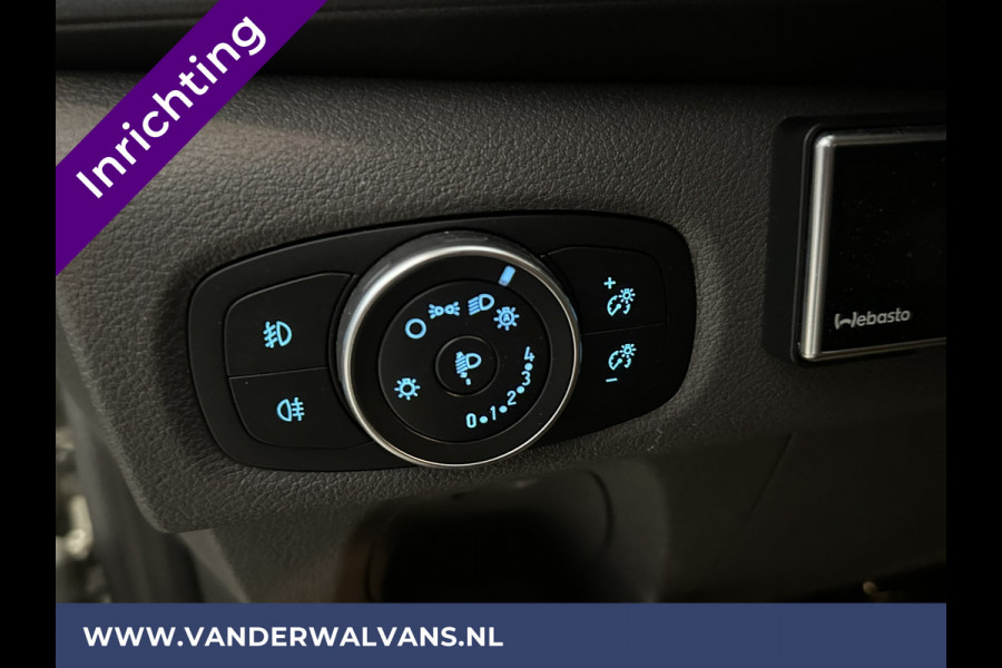Ford Transit Custom 2.0 TDCI 131pk L1H1 Inrichting Euro6 Airco | Navigatie | Android Auto | LED Cruisecontrol, Stoelverwarming, Verwarmde voorruit, Parkeersensoren, Bijrijdersbank