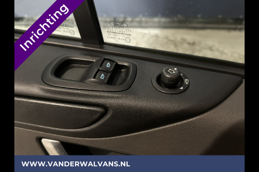 Ford Transit Custom 2.0 TDCI 131pk L1H1 Inrichting Euro6 Airco | Navigatie | Android Auto | LED Cruisecontrol, Stoelverwarming, Verwarmde voorruit, Parkeersensoren, Bijrijdersbank