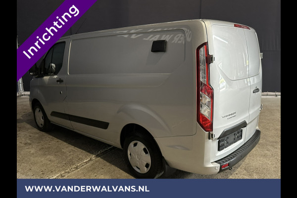 Ford Transit Custom 2.0 TDCI 131pk L1H1 Inrichting Euro6 Airco | Navigatie | Android Auto | LED Cruisecontrol, Stoelverwarming, Verwarmde voorruit, Parkeersensoren, Bijrijdersbank