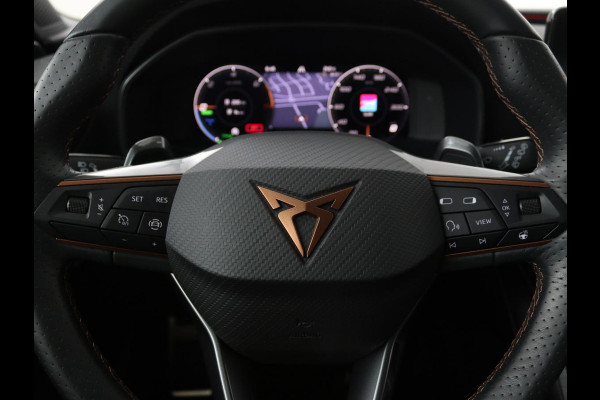 CUPRA Leon 1.4 e-Hybrid VZ | 245pk | Stoel & stuurverwarming | Camera | Navigatie | Sfeerverlichting | Keyless | Full LED | PHEV
