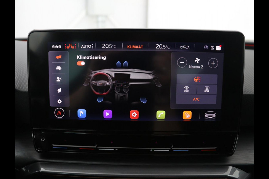 CUPRA Leon 1.4 e-Hybrid VZ | 245pk | Stoel & stuurverwarming | Camera | Navigatie | Sfeerverlichting | Keyless | Full LED | PHEV