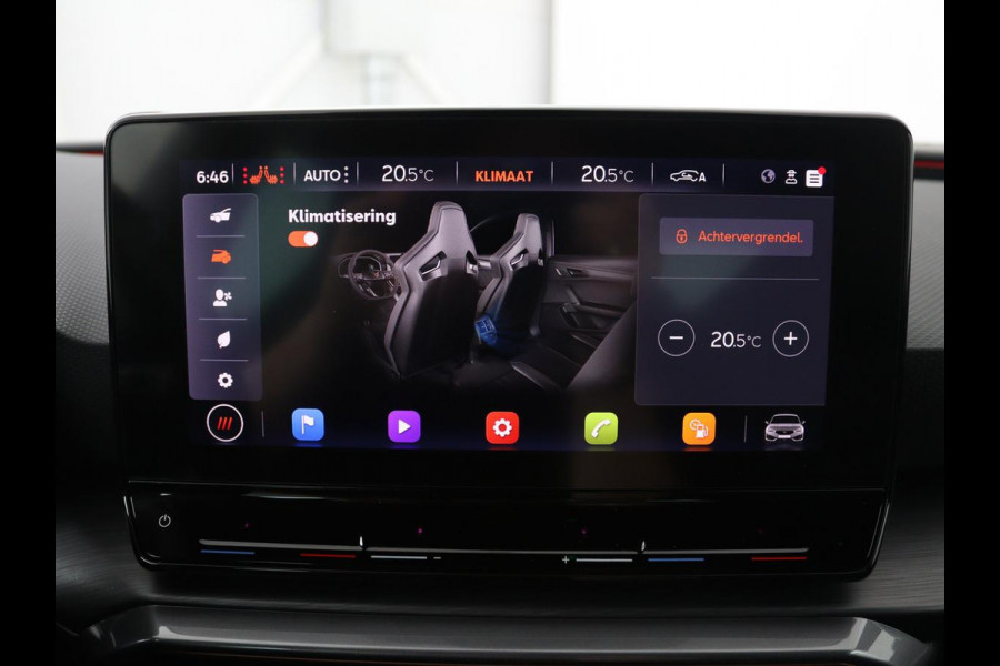 CUPRA Leon 1.4 e-Hybrid VZ | 245pk | Stoel & stuurverwarming | Camera | Navigatie | Sfeerverlichting | Keyless | Full LED | PHEV