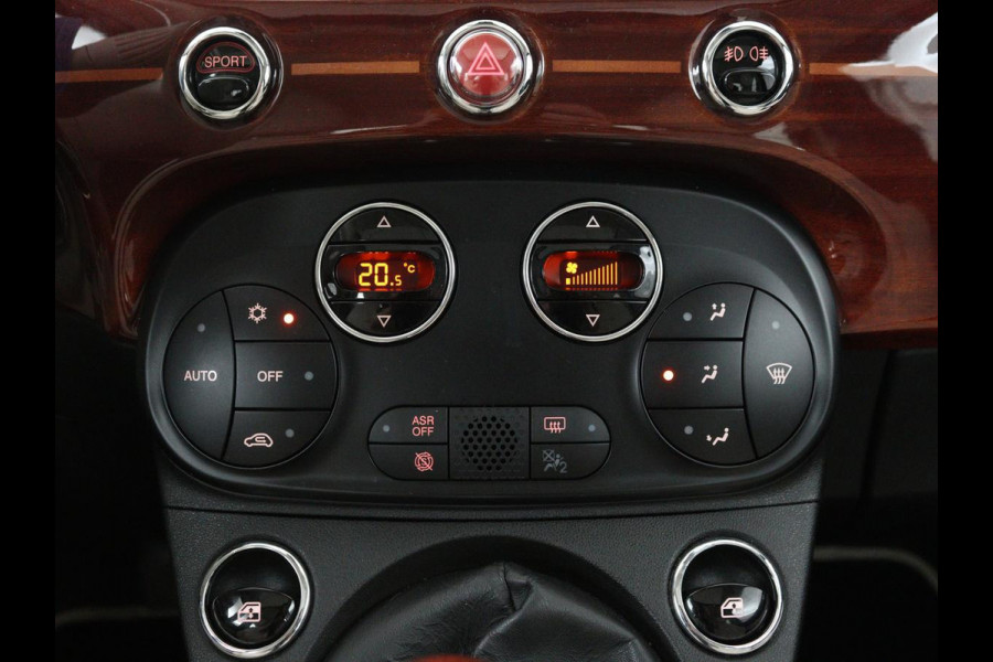 Fiat 500 0.9 TwinAir Turbo Riva | Panoramadak | Leder | Climate control | Navigatie | Cruise control | Parkeerhulp | NR. 002/100