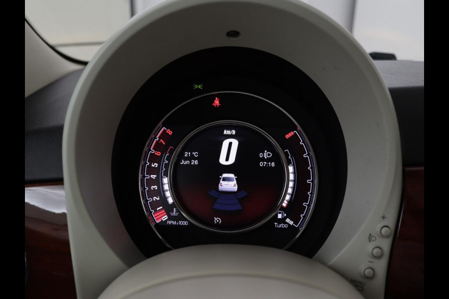 Fiat 500 0.9 TwinAir Turbo Riva | Panoramadak | Leder | Climate control | Navigatie | Cruise control | Parkeerhulp | NR. 002/100