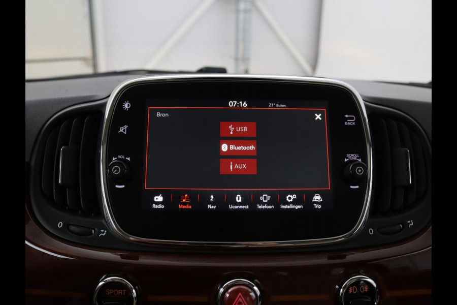 Fiat 500 0.9 TwinAir Turbo Riva | Panoramadak | Leder | Climate control | Navigatie | Cruise control | Parkeerhulp | NR. 002/100