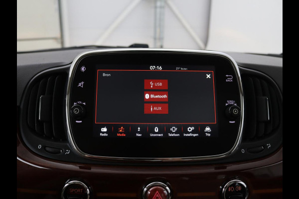 Fiat 500 0.9 TwinAir Turbo Riva | Panoramadak | Leder | Climate control | Navigatie | Cruise control | Parkeerhulp | NR. 002/100