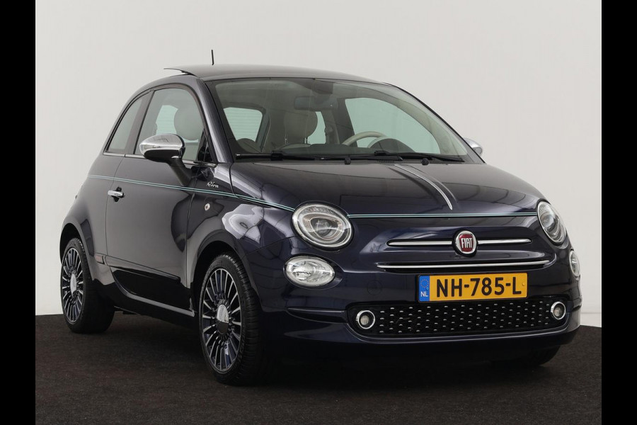 Fiat 500 0.9 TwinAir Turbo Riva | Panoramadak | Leder | Climate control | Navigatie | Cruise control | Parkeerhulp | NR. 002/100
