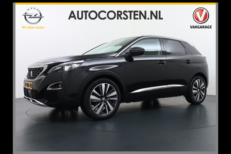 Peugeot 3008 T131pk AUT-8 Elektr.+Leer 360-Camera Navi Avantage Adaptive-Cruise FOCAL-hifi Sport-St. Connected Apps Apple-Carplay Android Mir Priv.glas Mistl. Licht en Zichtpakket Chroom-Optic Elektr.Inklapbare spiegels Origin.NLSe Auto Leer-Sport-Comfort-stoelen+Verwarmd Priv.glas EURO 6.2 Nieuw € 42.000!