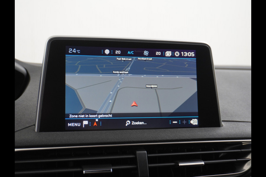 Peugeot 3008 T131pk AUT-8 Elektr.+Leer 360-Camera Navi Avantage Adaptive-Cruise FOCAL-hifi Sport-St. Connected Apps Apple-Carplay Android Mir Priv.glas Mistl. Licht en Zichtpakket Chroom-Optic Elektr.Inklapbare spiegels Origin.NLSe Auto Leer-Sport-Comfort-stoelen+Verwarmd Priv.glas EURO 6.2 Nieuw € 42.000!