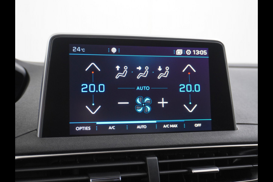 Peugeot 3008 T131pk AUT-8 Elektr.+Leer 360-Camera Navi Avantage Adaptive-Cruise FOCAL-hifi Sport-St. Connected Apps Apple-Carplay Android Mir Priv.glas Mistl. Licht en Zichtpakket Chroom-Optic Elektr.Inklapbare spiegels Origin.NLSe Auto Leer-Sport-Comfort-stoelen+Verwarmd Priv.glas EURO 6.2 Nieuw € 42.000!