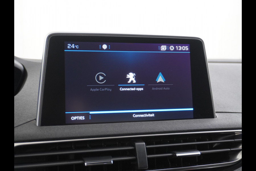 Peugeot 3008 T131pk AUT-8 Elektr.+Leer 360-Camera Navi Avantage Adaptive-Cruise FOCAL-hifi Sport-St. Connected Apps Apple-Carplay Android Mir Priv.glas Mistl. Licht en Zichtpakket Chroom-Optic Elektr.Inklapbare spiegels Origin.NLSe Auto Leer-Sport-Comfort-stoelen+Verwarmd Priv.glas EURO 6.2 Nieuw € 42.000!