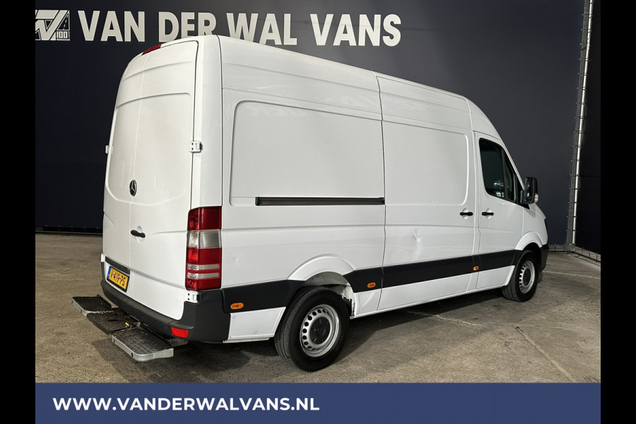 Mercedes-Benz Sprinter 316 CDI 164pk L2H2 Euro6 Airco | 2800kg Trekhaak | Cruisecontrol Parkeersensoren, Chauffeursstoel