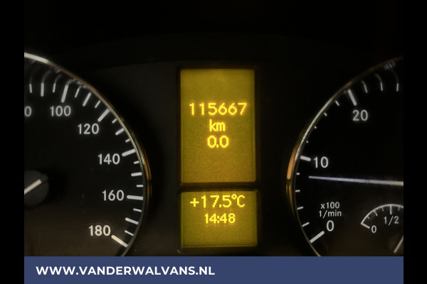 Mercedes-Benz Sprinter 316 CDI 164pk L2H2 Euro6 Airco | 2800kg Trekhaak | Cruisecontrol Parkeersensoren, Chauffeursstoel