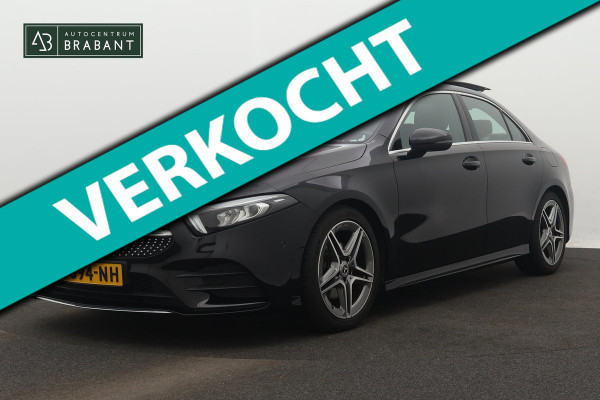 Mercedes-Benz A-Klasse 200 Business Solution AMG(NL-auto, 1e eig, Dealer onderhoud, Panorama, Navi, Camera, StoelV, Etc)