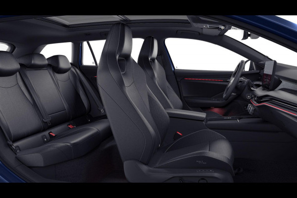 Škoda Superb Combi Sportline Business PHEV 1.5 TSI 204 pk 6 versn. DSG | Dynamic chassis control| Panoramadak | Lederen bekleding | Lichtmetalen velgen 19 inch | Travel assist plus | Canton soundsystem