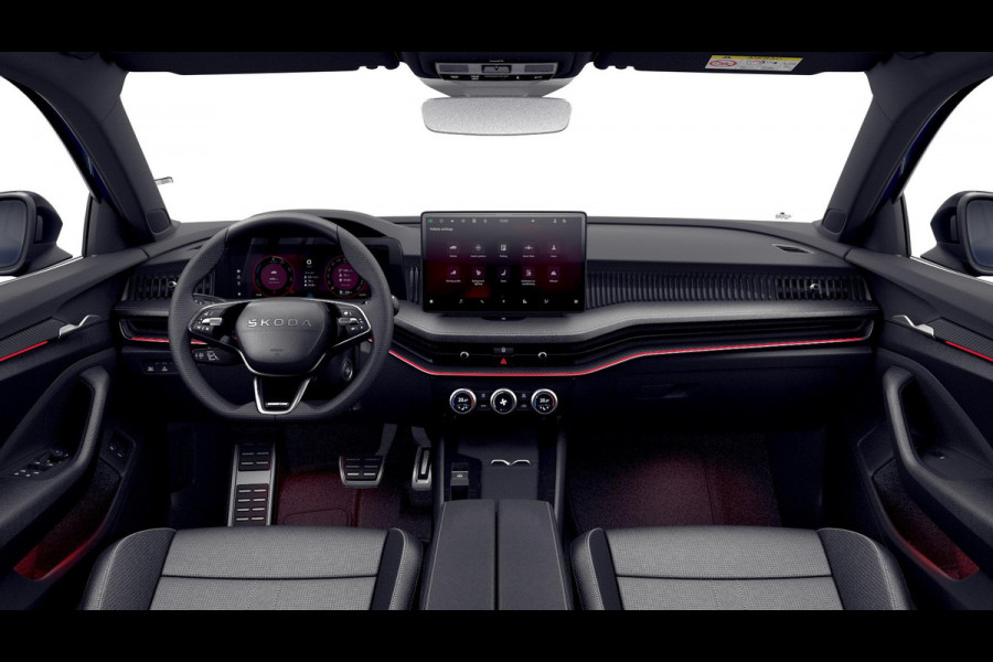 Škoda Superb Combi Sportline Business PHEV 1.5 TSI 204 pk 6 versn. DSG | Dynamic chassis control| Panoramadak | Lederen bekleding | Lichtmetalen velgen 19 inch | Travel assist plus | Canton soundsystem