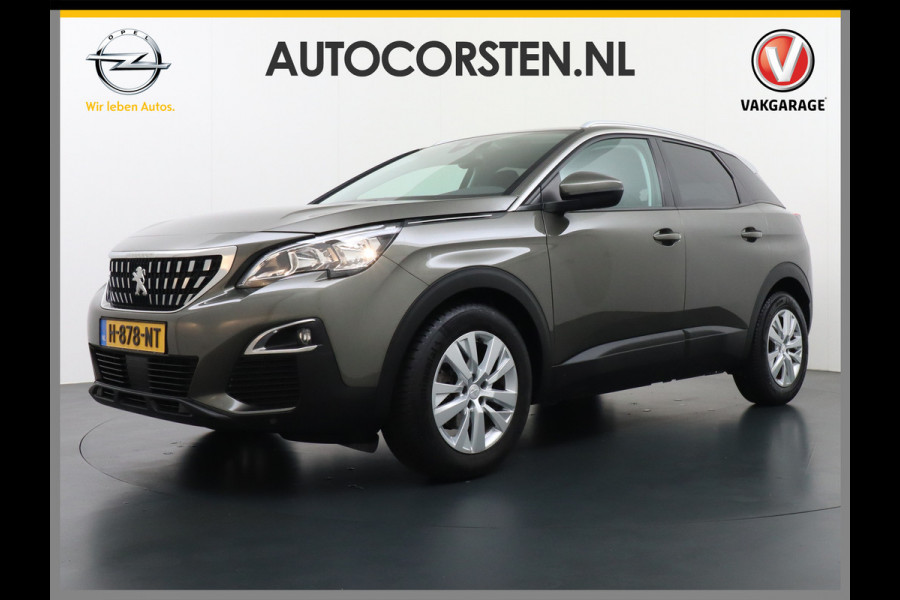 Peugeot 3008 T131PK Navi Camera Apple Carplay Android Pdc Mirror-Screen Auto BordHerkenning Ecc Cruise Control Bluetooth Regen-Licht Sensor L Privacy glass PureTech Blue Edition Executive Orig. NL se auto 1e eigenaar EURO6