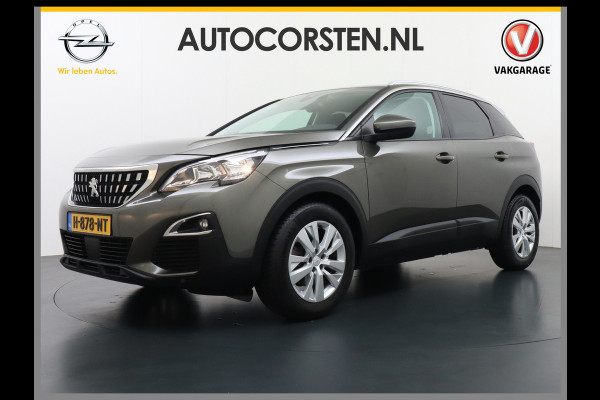 Peugeot 3008 T131PK Navi Camera Apple Carplay Android Pdc Mirror-Screen Auto BordHerkenning Ecc Cruise Control Bluetooth Regen-Licht Sensor L Privacy glass PureTech Blue Edition Executive Orig. NL se auto 1e eigenaar EURO6