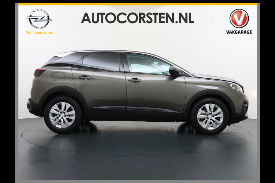 Peugeot 3008 T131PK Navi Camera Apple Carplay Android Pdc Mirror-Screen Auto BordHerkenning Ecc Cruise Control Bluetooth Regen-Licht Sensor L Privacy glass PureTech Blue Edition Executive Orig. NL se auto 1e eigenaar EURO6