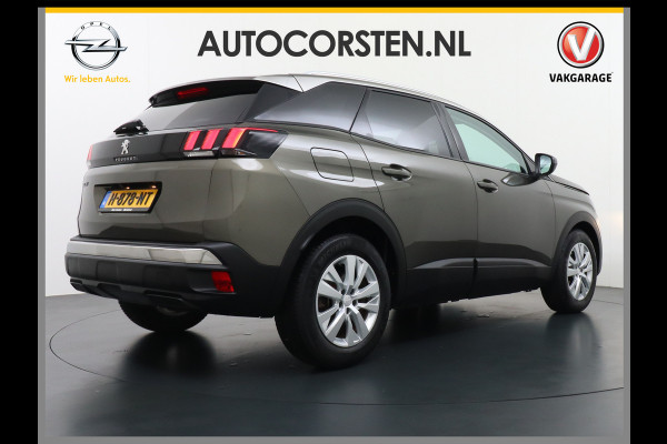 Peugeot 3008 T131PK Navi Camera Apple Carplay Android Pdc Mirror-Screen Auto BordHerkenning Ecc Cruise Control Bluetooth Regen-Licht Sensor L Privacy glass PureTech Blue Edition Executive Orig. NL se auto 1e eigenaar EURO6