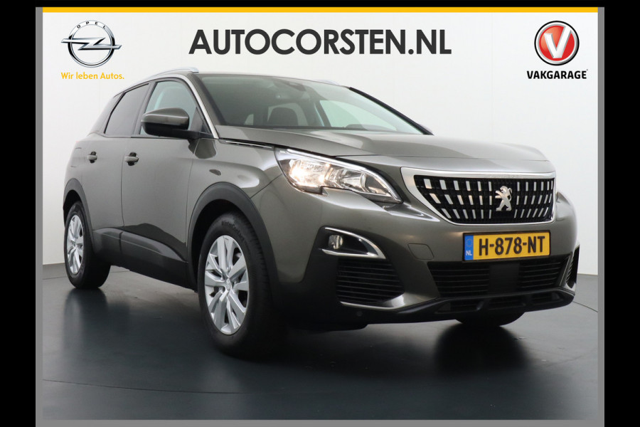 Peugeot 3008 T131PK Navi Camera Apple Carplay Android Pdc Mirror-Screen Auto BordHerkenning Ecc Cruise Control Bluetooth Regen-Licht Sensor L Privacy glass PureTech Blue Edition Executive Orig. NL se auto 1e eigenaar EURO6