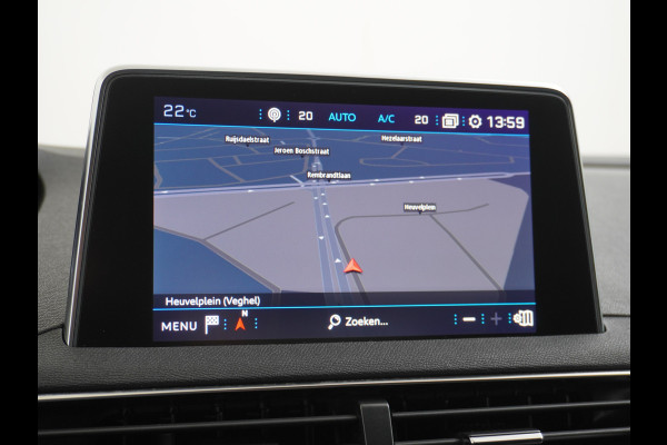 Peugeot 3008 T131PK Navi Camera Apple Carplay Android Pdc Mirror-Screen Auto BordHerkenning Ecc Cruise Control Bluetooth Regen-Licht Sensor L Privacy glass PureTech Blue Edition Executive Orig. NL se auto 1e eigenaar EURO6