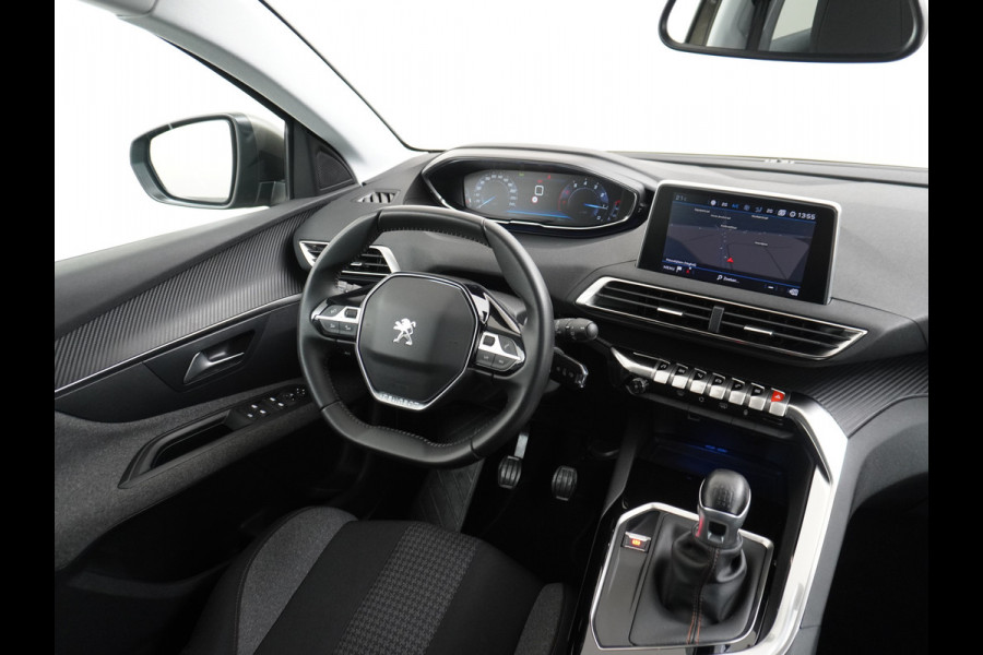 Peugeot 3008 T131PK Navi Camera Apple Carplay Android Pdc Mirror-Screen Auto BordHerkenning Ecc Cruise Control Bluetooth Regen-Licht Sensor L Privacy glass PureTech Blue Edition Executive Orig. NL se auto 1e eigenaar EURO6
