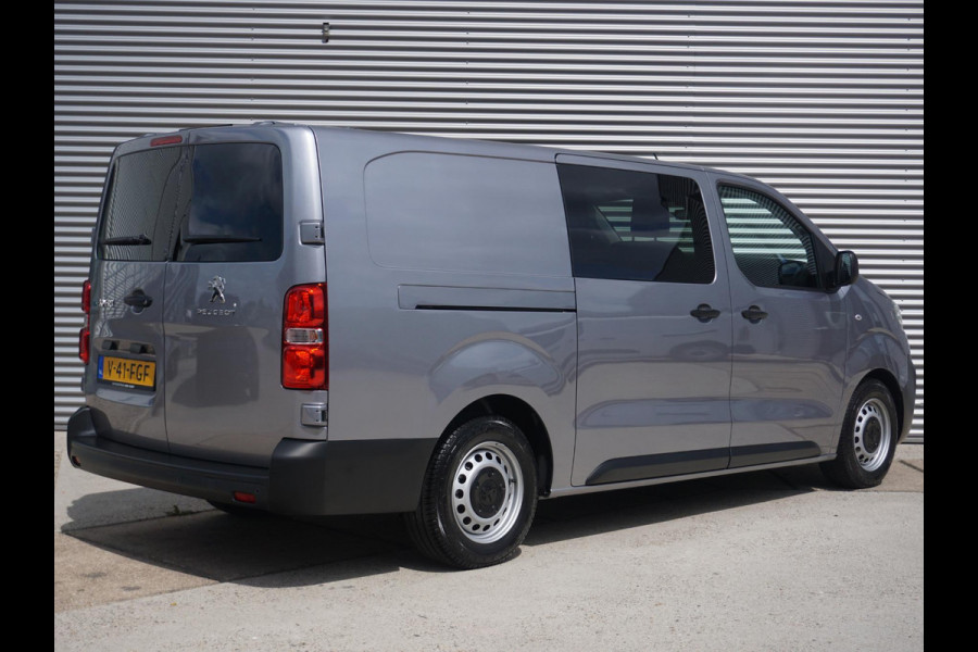 Peugeot e-Expert Dubbele Cabine 75 kWh | navi incl. Apple Carplay | laadruimtebetimmering | parkeersensoren | airco | cruise control | rijklaarprijs