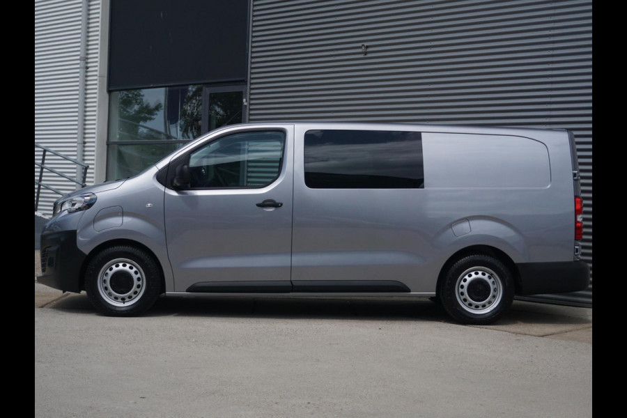 Peugeot e-Expert Dubbele Cabine 75 kWh | navi incl. Apple Carplay | laadruimtebetimmering | parkeersensoren | airco | cruise control | rijklaarprijs
