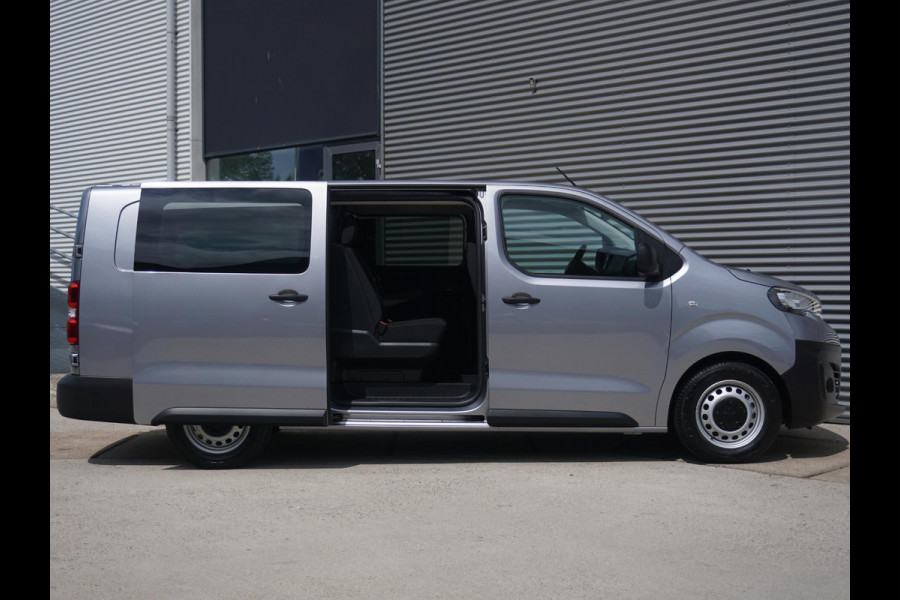 Peugeot e-Expert Dubbele Cabine 75 kWh | navi incl. Apple Carplay | laadruimtebetimmering | parkeersensoren | airco | cruise control | rijklaarprijs