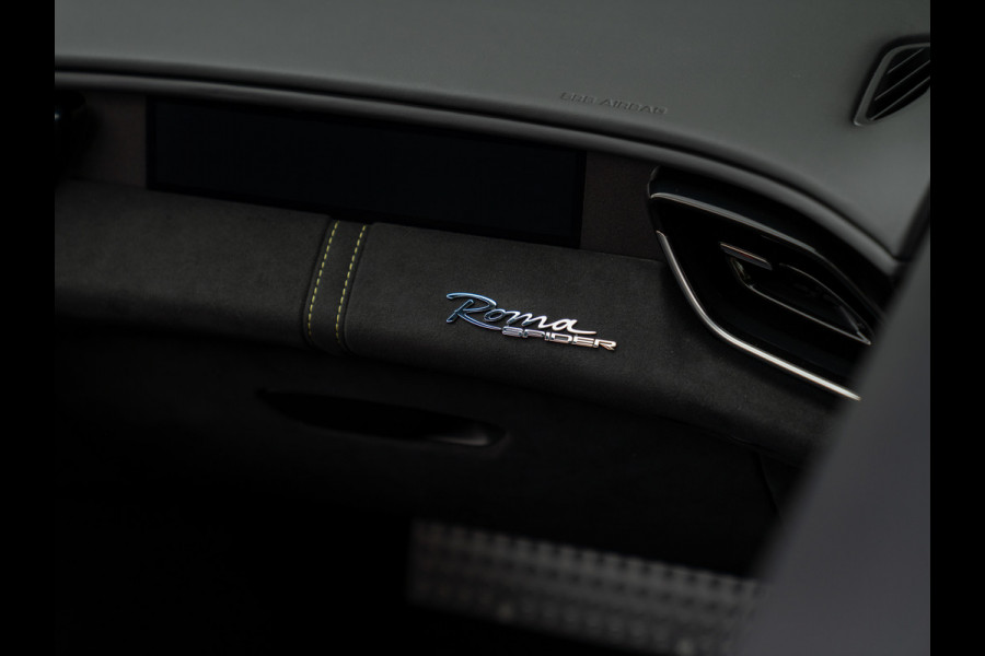 Ferrari Roma Spider 3.9 V8 | Pass. display | Daytona Seats | Carbon stuur | Grigio Scuro | Stoelventilatie