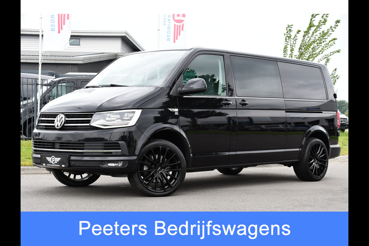 Volkswagen Transporter 2.0 TDI L2H1 DC Highline Adaptieve Cruise, LED, Carplay, NAVI, 204pk, Automaat, Uniek! Volkswagen Transporter 2.0 TDI L2H1 DC Highline Adaptieve Cruise, LED, Carplay, NAVI, 204pk, Automaat, Uniek!