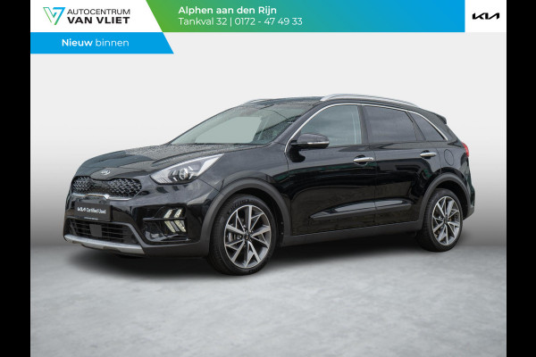 Kia Niro 1.6 GDi Hybrid DynamicPlusLine Nederlandse dealer onderhouden auto.| Stoel en stuurverwarming | Navigatie |