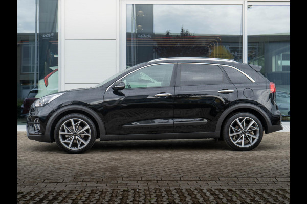 Kia Niro 1.6 GDi Hybrid DynamicPlusLine Nederlandse dealer onderhouden auto.| Stoel en stuurverwarming | Navigatie |
