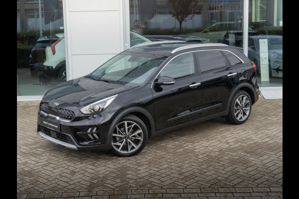 Kia Niro 1.6 GDi Hybrid DynamicPlusLine Nederlandse dealer onderhouden auto.| Stoel en stuurverwarming | Navigatie |