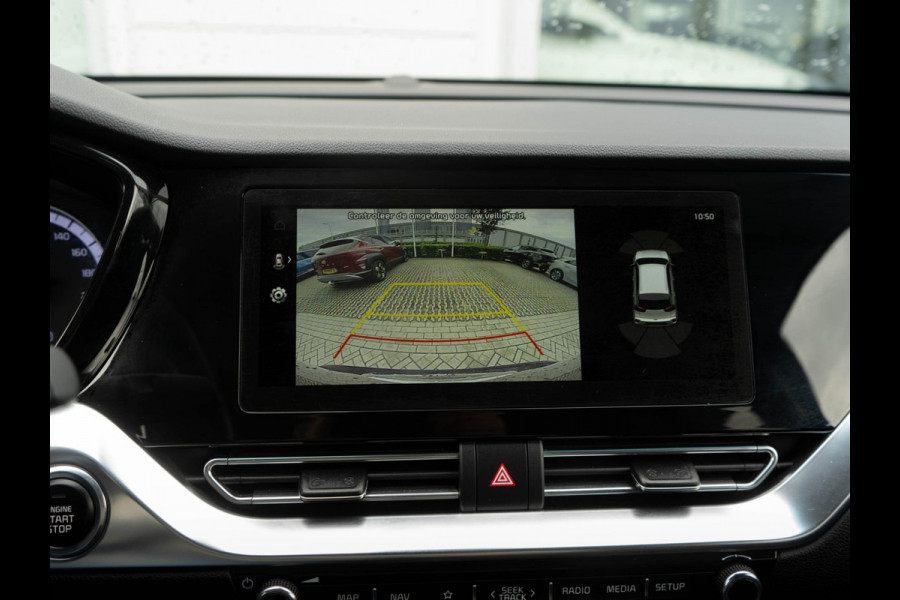 Kia Niro 1.6 GDi Hybrid DynamicPlusLine Nederlandse dealer onderhouden auto.| Stoel en stuurverwarming | Navigatie |